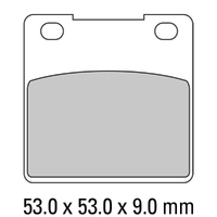 Ferodo Brake Disc Pad Set - FDB338 EF ECO Friction Compound - Non Sinter for Road Product thumb image 1