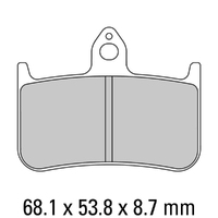 Ferodo Brake Disc Pad Set - FDB533 ST Product thumb image 1