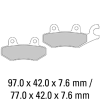 Ferodo Brake Disc Pad Set - FDB631 SG Sinter Grip SG Compound - Road, Off-Road or Competition Product thumb image 1