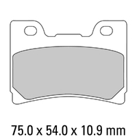 Ferodo Brake Disc Pad Set - FDB637 P Platinum Compound - Non Sinter for Road or Competition Product thumb image 1