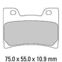 Ferodo Brake Disc Pad Set - FDB666 P Platinum Compound - Non Sinter for Road or Competition