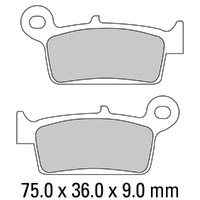 Ferodo Brake Disc Pad Set - FDB672 AG Product thumb image 1