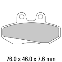 Ferodo Brake Disc Pad Set - FDB706 P Platinum Compound - Non Sinter for Road or Competition Product thumb image 1