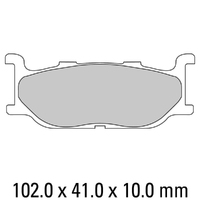 Ferodo Brake Disc Pad Set - FDB781 P Platinum Compound - Non Sinter for Road or Competition Product thumb image 1