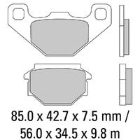 Ferodo Brake Disc Pad Set - FDB828 ST Product thumb image 1