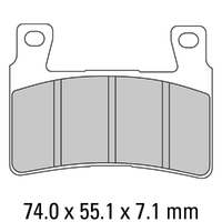 Ferodo Race Brake Disc Pad Set - FDB2114 Xrac Product thumb image 1