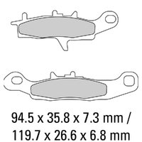 Ferodo Brake Disc Pad Set - FDB2188 SG Sinter Grip SG Compound - Road, Off-Road or Competition Product thumb image 1