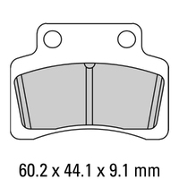 Ferodo Brake Disc Pad Set - FDB2191 EF ECO Friction Compound - Non Sinter for Road Product thumb image 1