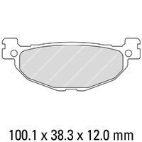 Ferodo Brake Disc Pad Set - FDB2200 EF ECO Friction Compound - Non Sinter for Road Product thumb image 1