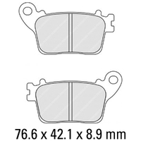 Ferodo Brake Disc Pad Set - FDB2221 P Platinum Compound - Non Sinter for Road or Competition