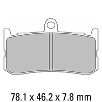 Ferodo Brake Disc Pad Set - FDB2252 ST Product thumb image 1