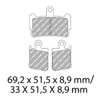 Ferodo Brake Disc Pad Set - FDB2259 ST