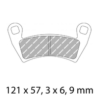 Ferodo Brake Disc Pad Set - FDB2263 SG Sinter Grip SG Compound - Road, Off-Road or Competition Product thumb image 1