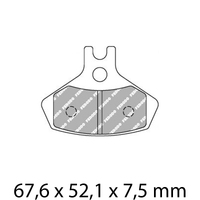 Ferodo Brake Disc Pad Set - FDB2271 SG Sinter Grip SG Compound - Road, Off-Road or Competition Product thumb image 1