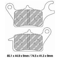 Ferodo Brake Disc Pad Set - FDB2296 EF ECO Friction Compound - Non Sinter for Road Product thumb image 1