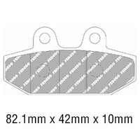 Ferodo Brake Disc Pad Set - FDB2306 P Platinum Compound - Non Sinter for Road or Competition Product thumb image 1