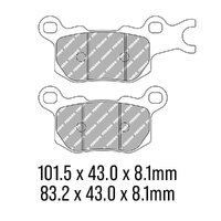 Ferodo Brake Disc Pad Set - FDB2317 SG Sinter Grip SG Compound - Road, Off-Road or Competition Product thumb image 1