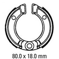 Ferodo Brake Shoe Set - FSB702 Product thumb image 1