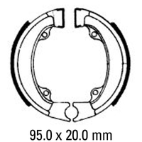 Ferodo Brake Shoe Set - FSB703 Product thumb image 1