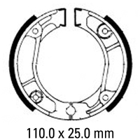 Ferodo ECO  Brake Shoe Set - FSB705 EF Product thumb image 1