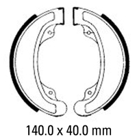 Ferodo Brake Shoe Set - FSB708 Product thumb image 1