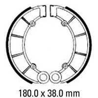 Ferodo Brake Shoe Set - FSB710 Product thumb image 1