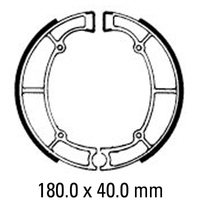 Ferodo Brake Shoe Set - FSB719 Product thumb image 1