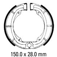 Ferodo Brake Shoe Set - FSB724 Product thumb image 1