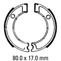 Ferodo Brake Shoe Set - FSB730 Product thumb image 1