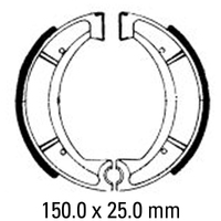 Ferodo Brake Shoe Set - FSB734 Product thumb image 1