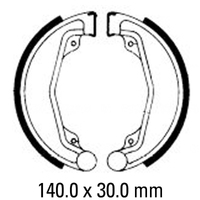 Ferodo Brake Shoe Set - FSB749