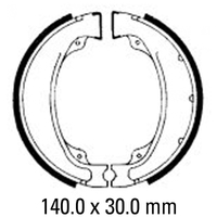 Ferodo Brake Shoe Set - FSB755 Product thumb image 1