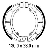 Ferodo Brake Shoe Set - FSB775 Product thumb image 1