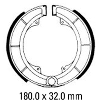 Ferodo Brake Shoe Set - FSB780 Product thumb image 1