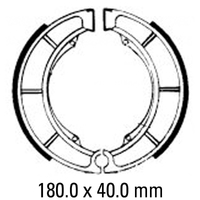 Ferodo Brake Shoe Set - FSB782 Product thumb image 1