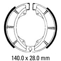 Ferodo Brake Shoe Set - FSB785 Product thumb image 1