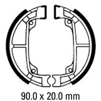 Ferodo Brake Shoe Set - FSB792 Product thumb image 1