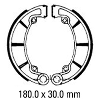 Ferodo Brake Shoe Set - FSB793 Product thumb image 1