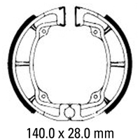 Ferodo Brake Shoe Set - FSB799 Product thumb image 1