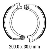 Ferodo Brake Shoe Set - FSB806 Product thumb image 1