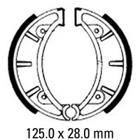 Ferodo Brake Shoe Set - FSB821 Product thumb image 1