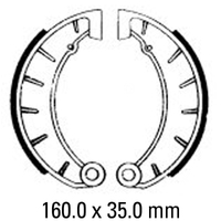 Ferodo Brake Shoe Set - FSB854 Product thumb image 1