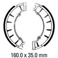 Ferodo Brake Shoe Set - FSB855 Product thumb image 1