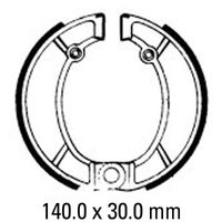 Ferodo Brake Shoe Set - FSB857 Product thumb image 1