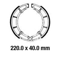 Ferodo Brake Shoe Set - FSB881 Product thumb image 1