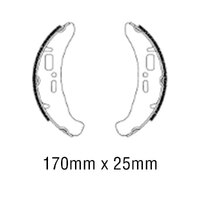 Ferodo ECO  Brake Shoe Set - FSB892EF Product thumb image 1