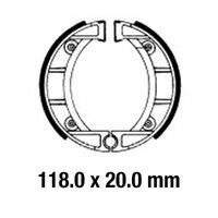 Ferodo Brake Shoe Set - FSB907 Product thumb image 1