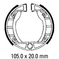 Ferodo Brake Shoe Set - FSB910 Product thumb image 1