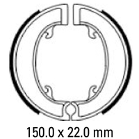 Ferodo Brake Shoe Set - FSB918 Product thumb image 1