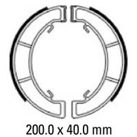 Ferodo Brake Shoe Set - FSB921 Product thumb image 1